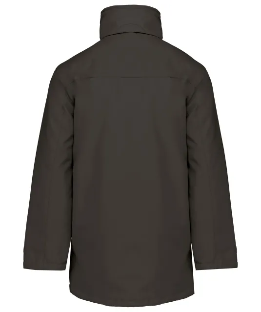 K677 - Gewatteerde parka Dark Grey