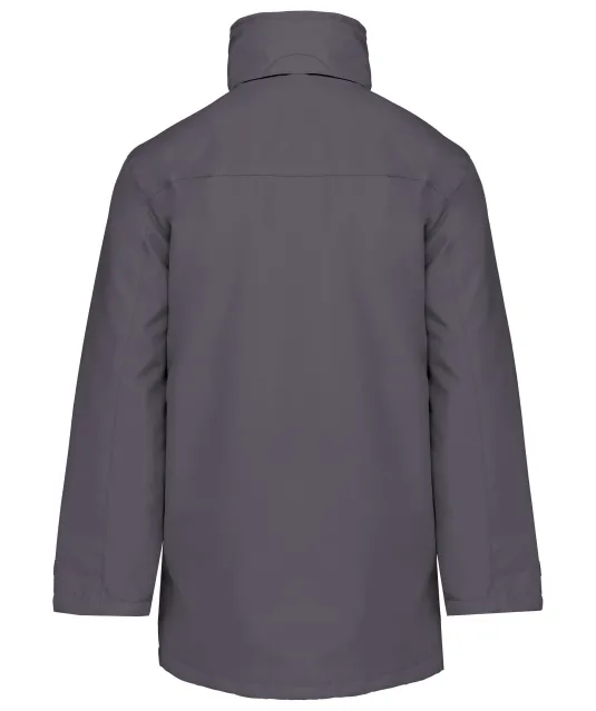 K677 - Gewatteerde parka Convoy Grey