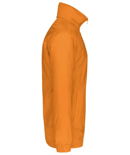 K687 - Gevoerde windbreaker heren Orange