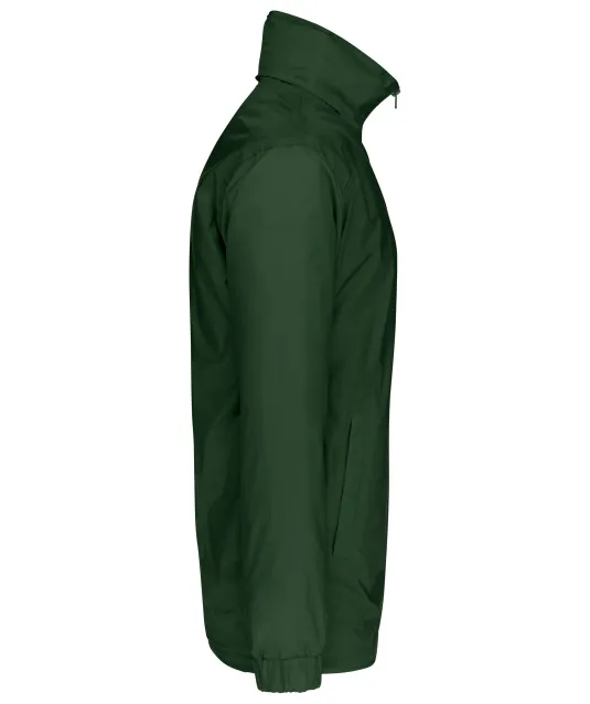 K687 - Gevoerde windbreaker heren Forest Green