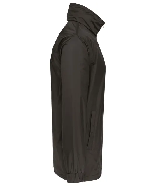 K687 - Gevoerde windbreaker heren Dark Grey