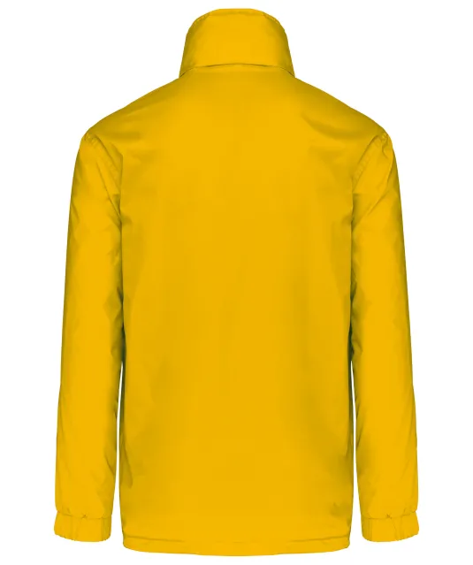 K687 - Gevoerde windbreaker heren Yellow