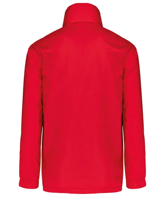 K687 - Gevoerde windbreaker heren Red