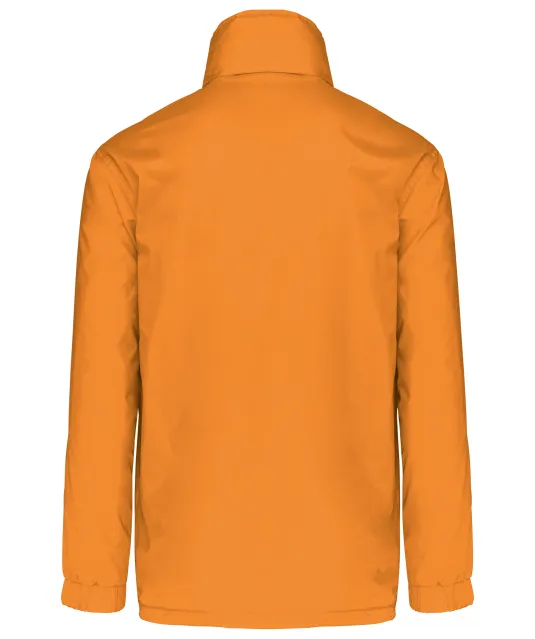 K687 - Gevoerde windbreaker heren Orange