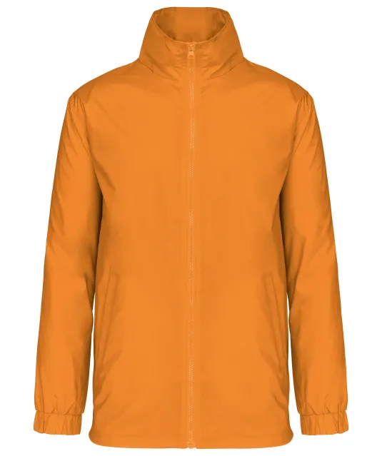 K687 - Gevoerde windbreaker heren Orange