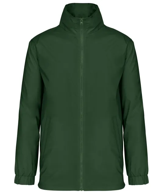 K687 - Gevoerde windbreaker heren Forest Green