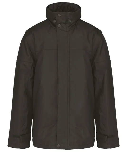 K693 - Jas met afneembare mouwen heren Dark Grey