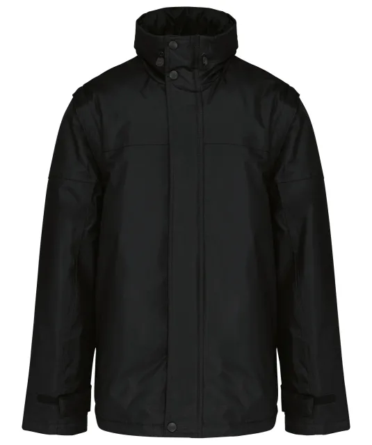 K693 - Jas met afneembare mouwen heren Black