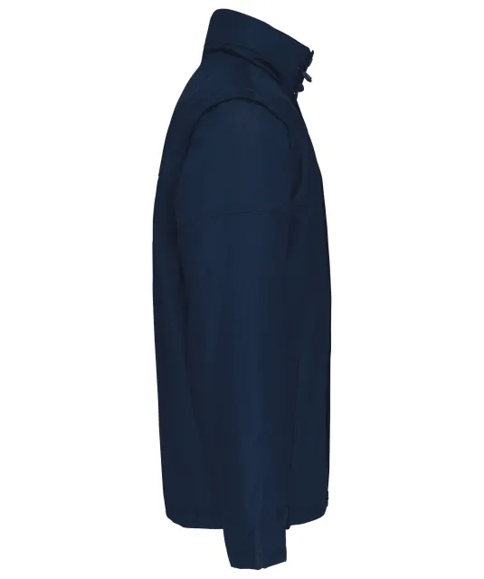 K693 - Jas met afneembare mouwen heren Navy