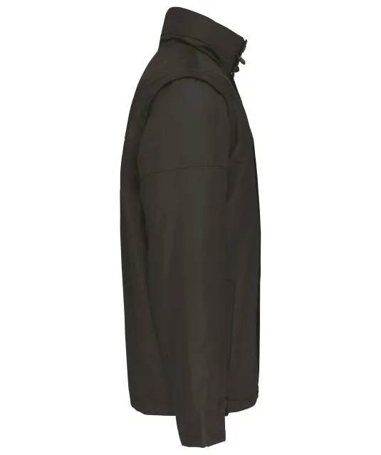 K693 - Jas met afneembare mouwen heren Dark Grey