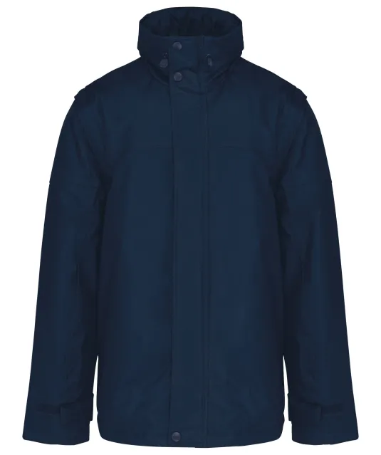 K693 - Jas met afneembare mouwen heren Navy