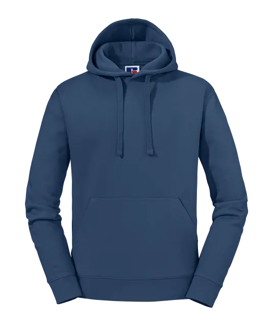 RU265M - Authentic Sweater met capuchon Indigo