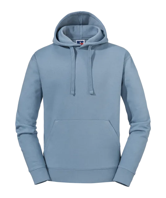 RU265M - Authentic Sweater met capuchon Mineral Blue