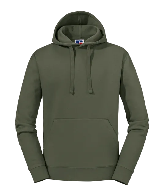 RU265M - Authentic Sweater met capuchon OLIVE