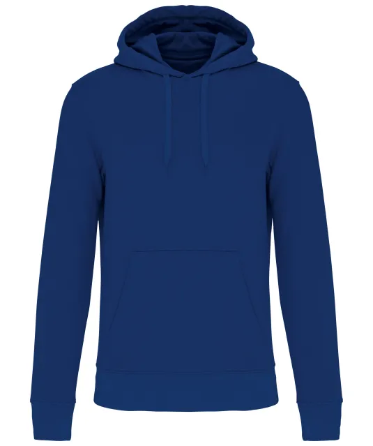 K4027 - Ecologische herensweater met capuchon True Indigo