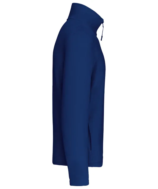 K912 - Enzo - Fleece met ritskraag True Indigo