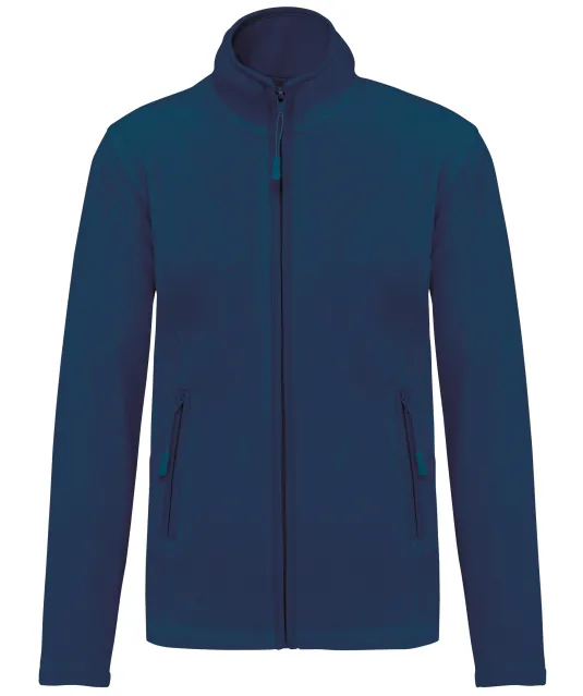 K907 - Microfleece met rits dames True Indigo