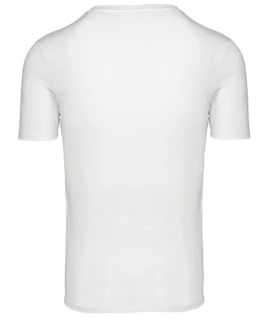 K3036 - T-shirt ronde hals met korte mouwen uniseks White