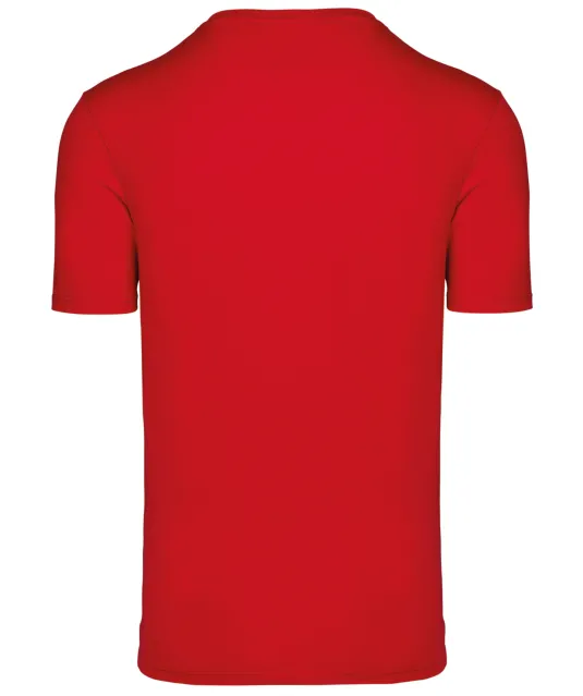K3036 - T-shirt ronde hals met korte mouwen uniseks Red
