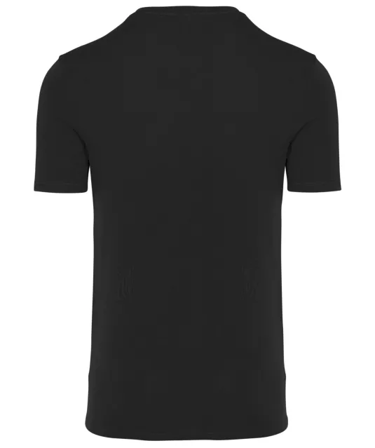 K3036 - T-shirt ronde hals met korte mouwen uniseks Black