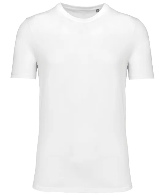 K3036 - T-shirt ronde hals met korte mouwen uniseks White