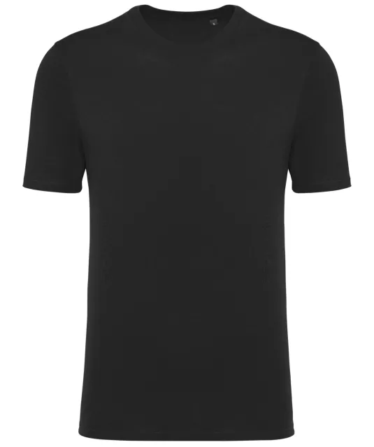 K3036 - T-shirt ronde hals met korte mouwen uniseks Black