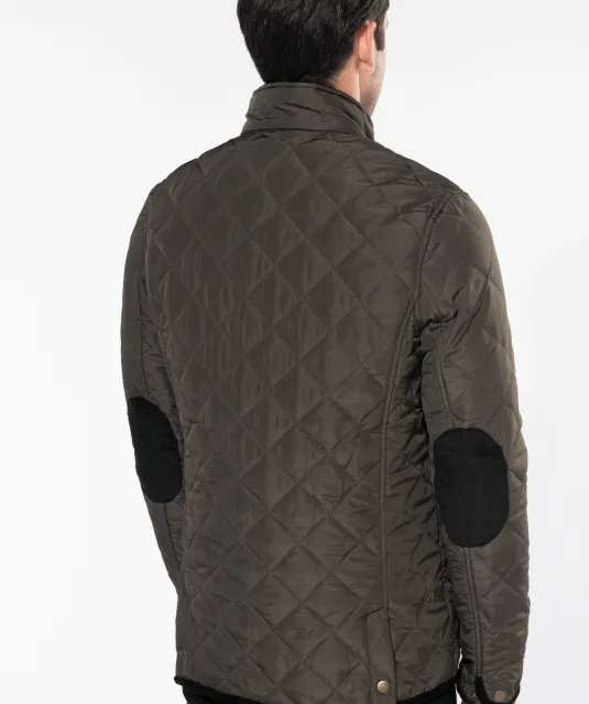 K6126 - Gewatteerde herenjas Black