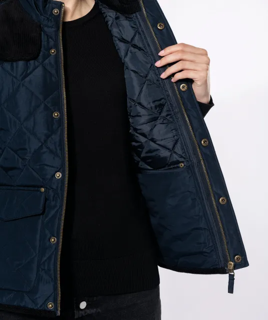 K6125 - Gewatteerde damesbodywarmer Black