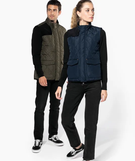 K6125 - Gewatteerde damesbodywarmer Black