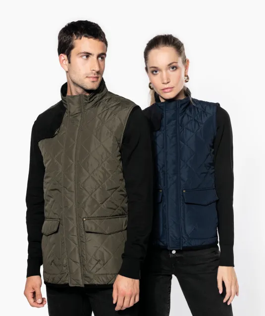 K6125 - Gewatteerde damesbodywarmer Black