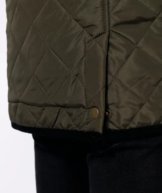 K6124 - Gewatteerde herenbodywarmer Black