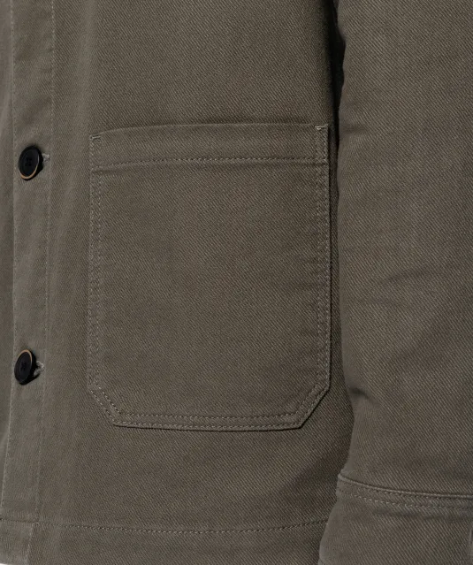 K671 - Heren jas worker Washed black