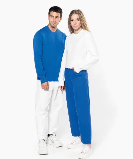 K442 - Sweater met ronde hals White