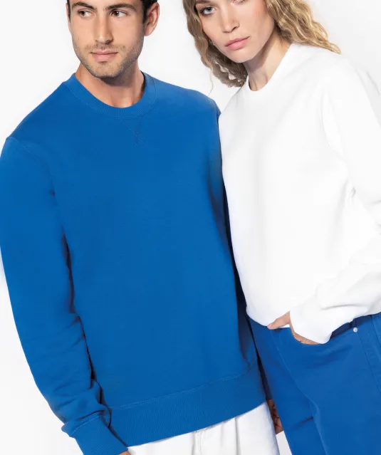 K442 - Sweater met ronde hals White