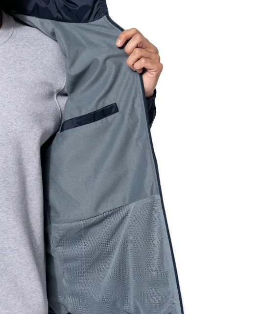 K632 - Gevoerde windbreaker heren Navy