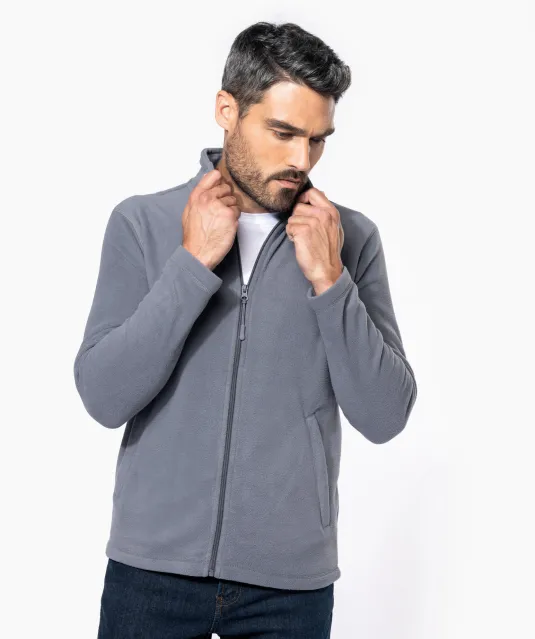 K9102 - Microfleece met rits Black