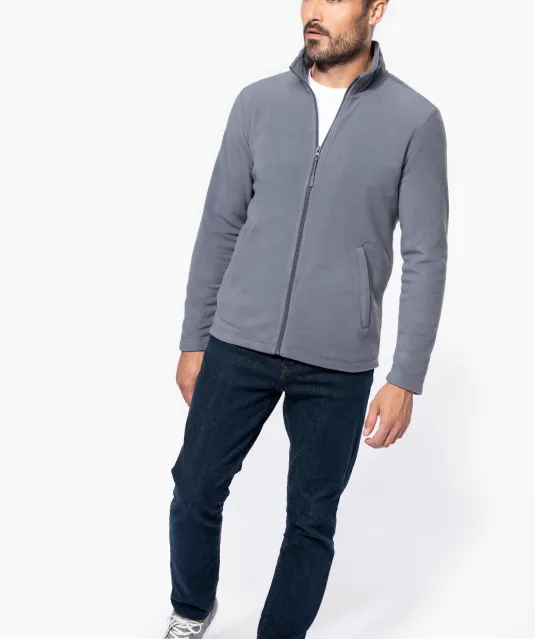 K9102 - Microfleece met rits Black