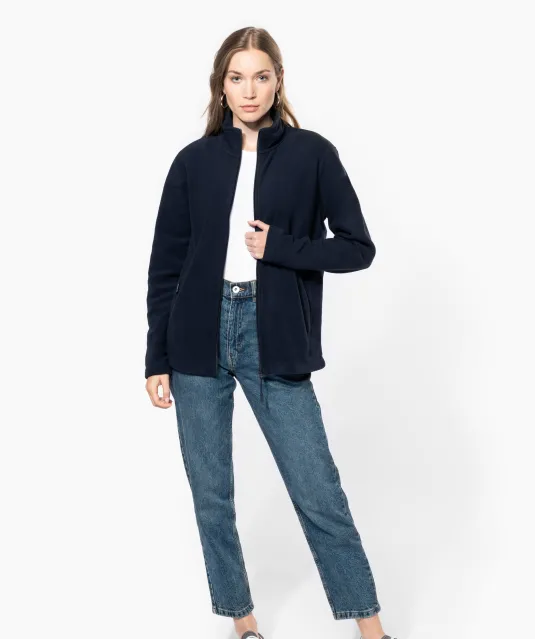 K9102 - Microfleece met rits Black