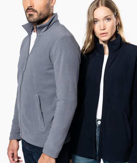 K9102 - Microfleece met rits Black