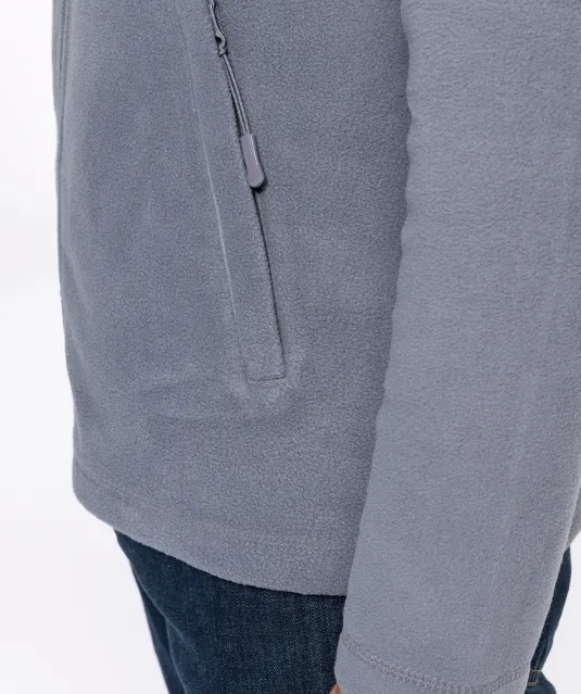 K9102 - Microfleece met rits Black