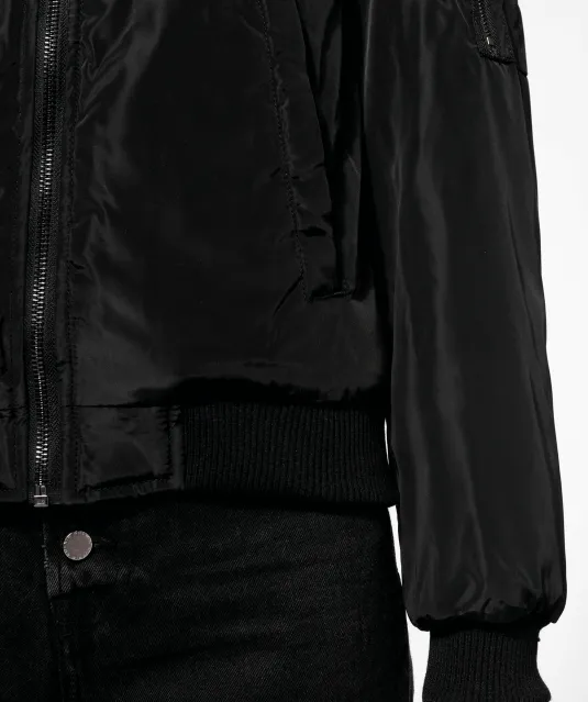 K6123 - Dames bomberjack Black