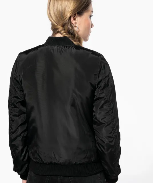 K6123 - Dames bomberjack Black