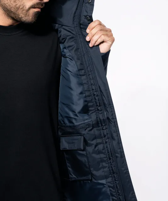 K693 - Jas met afneembare mouwen heren Navy