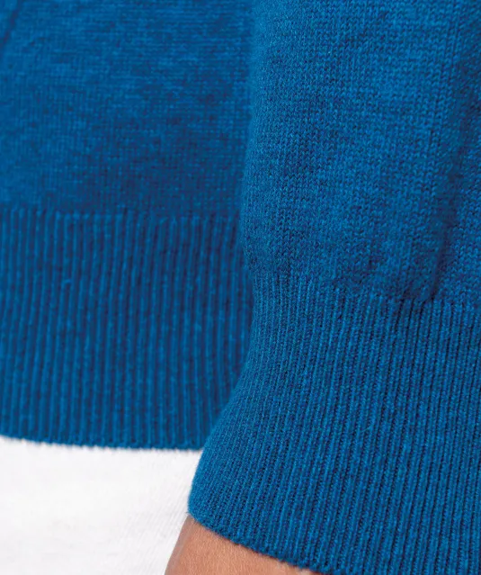 K982 - Premium pullover V-hals Light grey heather