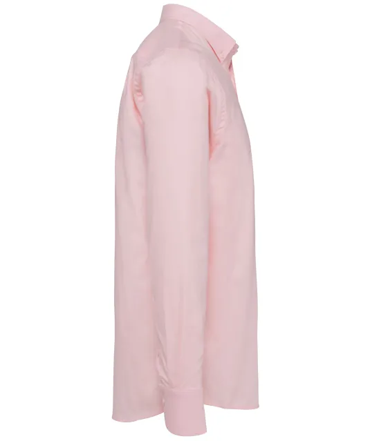 K533 - Heren Oxford overhemd lange mouwen Oxford Pale Pink
