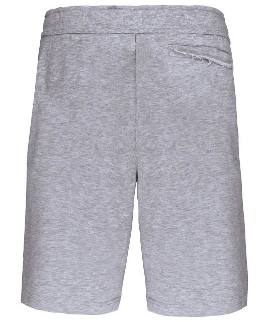 K710 - Bermuda short French terry Oxford Grey