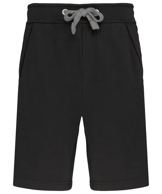 K710 - Bermuda short French terry Black