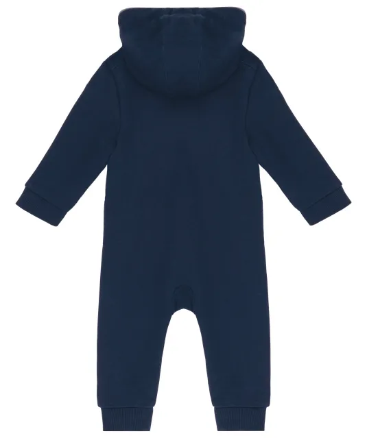 K830 - Babypakje met capuchon Navy / Oxford Grey