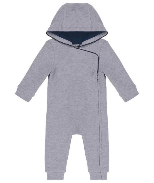 K830 - Babypakje met capuchon Oxford Grey / Navy