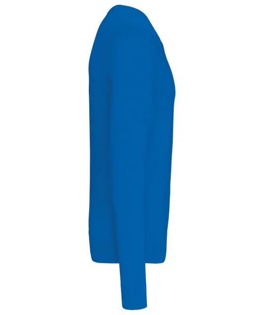 K965 - Heren pullover met v-hals Light Royal Blue